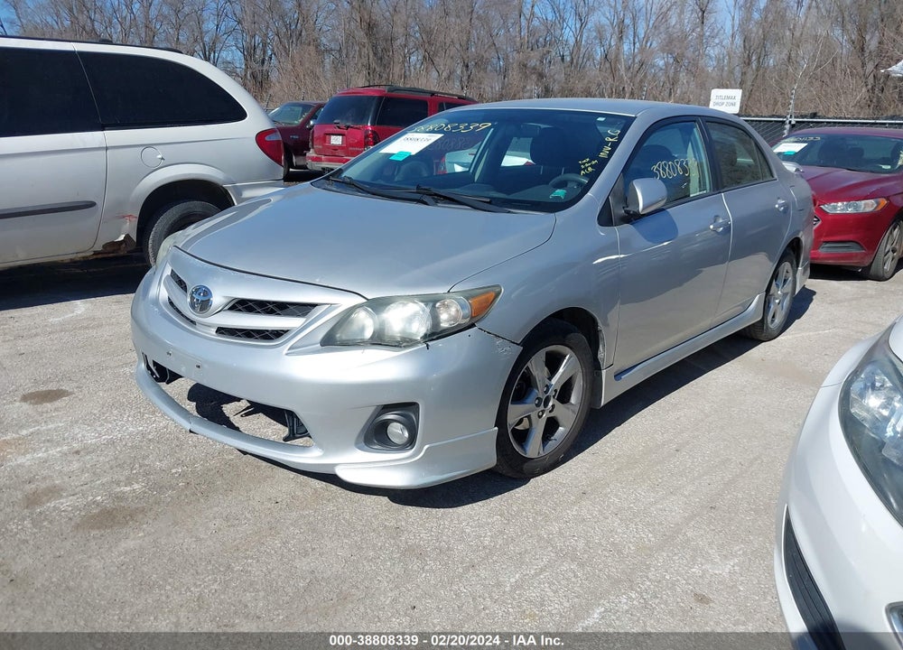 2012 TOYOTA COROLLA S VIN: 5YFBU4EE3CP021430