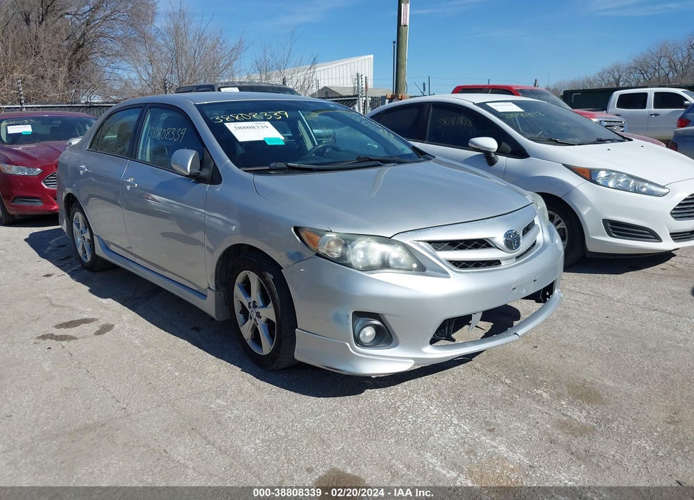 2012 TOYOTA COROLLA S VIN: 5YFBU4EE3CP021430
