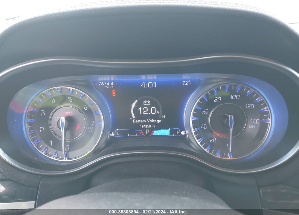 2016 CHRYSLER 300C VIN: 2C3CCAEG3GH181671