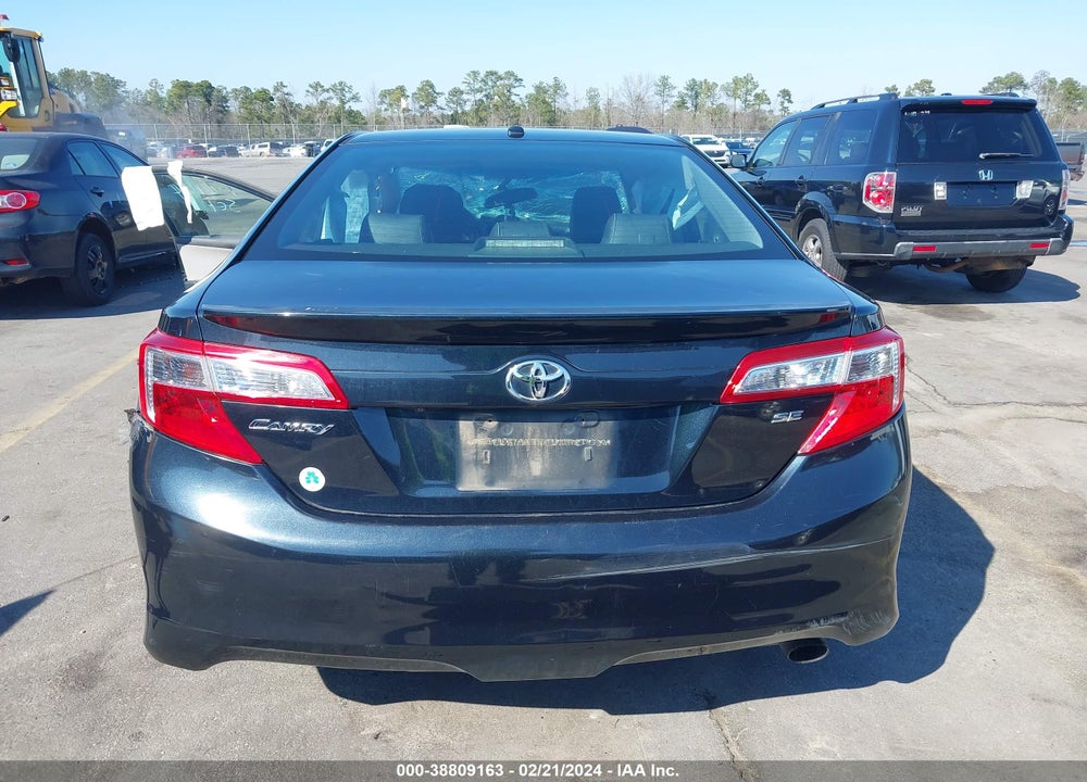 2012 TOYOTA CAMRY SE VIN: 4T1BF1FK0CU501825