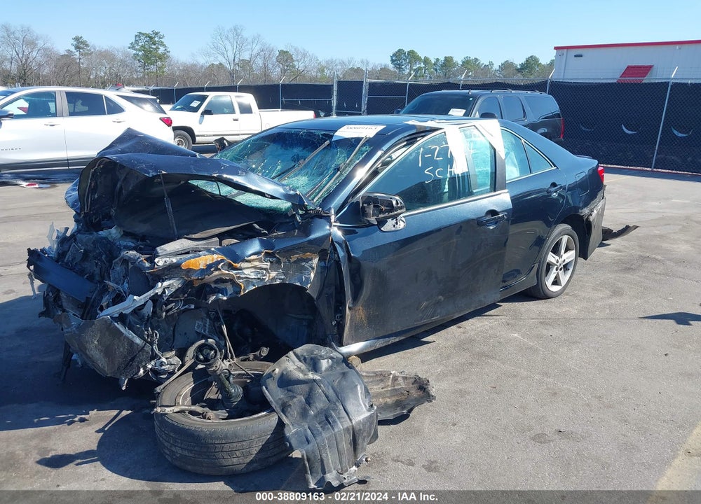 2012 TOYOTA CAMRY SE VIN: 4T1BF1FK0CU501825