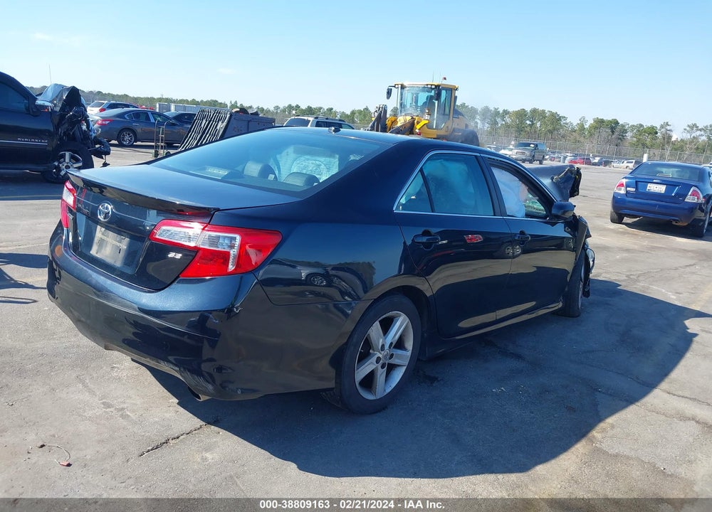 2012 TOYOTA CAMRY SE VIN: 4T1BF1FK0CU501825