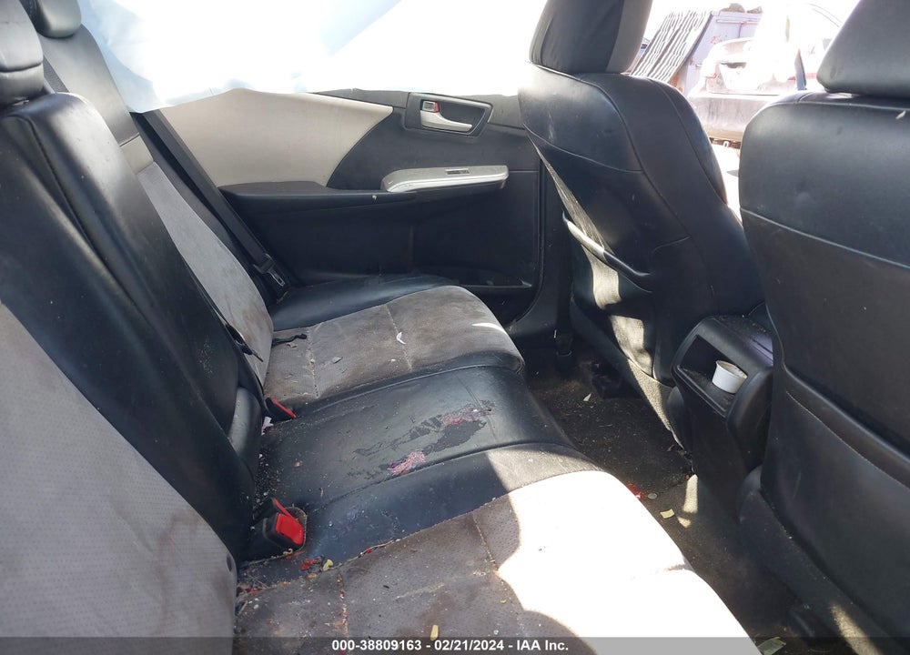 2012 TOYOTA CAMRY SE VIN: 4T1BF1FK0CU501825