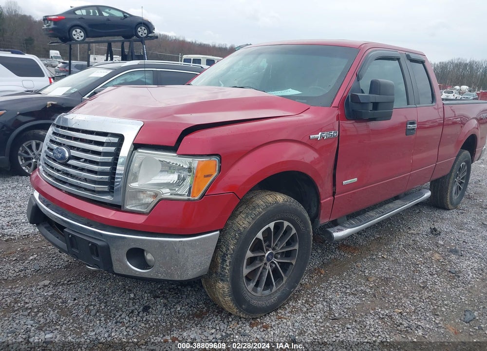 2012 FORD F-150 XLT VIN: 1FTFX1ET6CFC72715