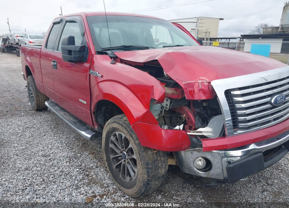 2012 FORD F-150 XLT VIN: 1FTFX1ET6CFC72715