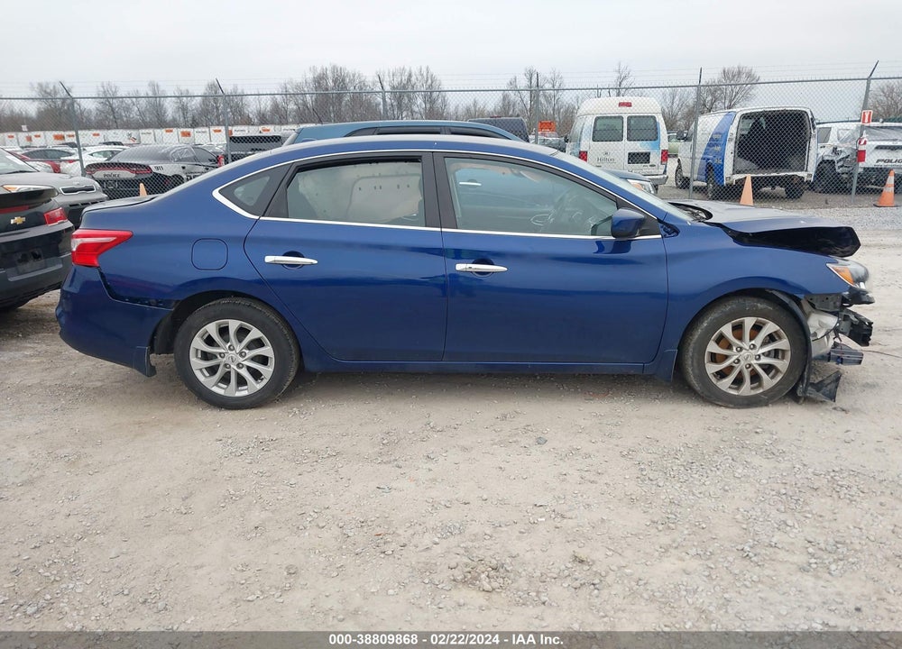 2019 NISSAN SENTRA SV VIN: 3N1AB7AP1KY378620