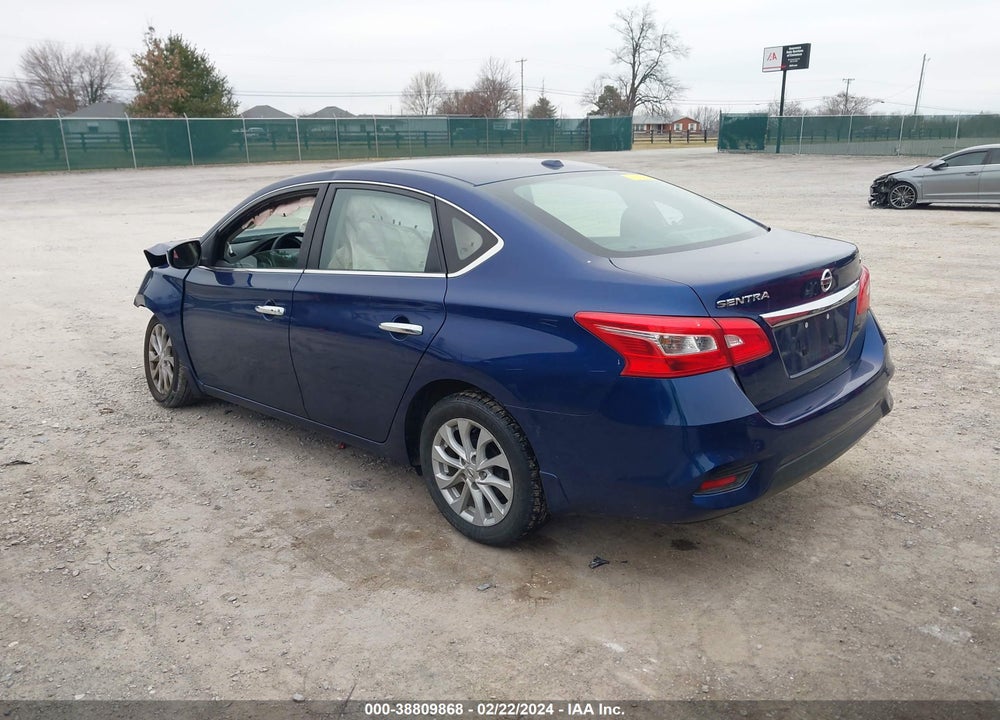 2019 NISSAN SENTRA SV VIN: 3N1AB7AP1KY378620