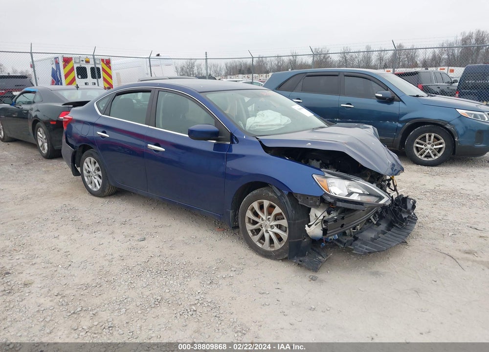 2019 NISSAN SENTRA SV VIN: 3N1AB7AP1KY378620