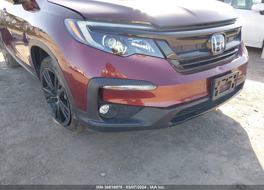 2022 HONDA PILOT 2WD SPECIAL EDITION VIN: 5FNYF5H29NB006411