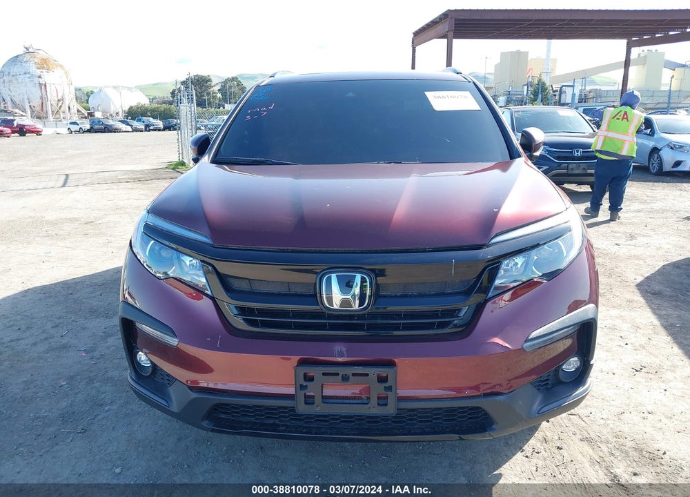 2022 HONDA PILOT 2WD SPECIAL EDITION VIN: 5FNYF5H29NB006411
