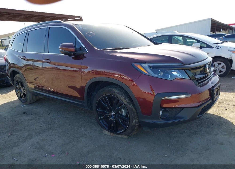 2022 HONDA PILOT 2WD SPECIAL EDITION VIN: 5FNYF5H29NB006411