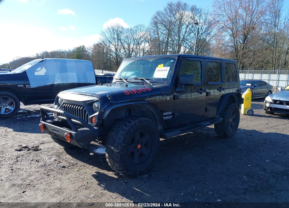 2010 JEEP WRANGLER UNLIMITED SPORT VIN: 1J4BA3H18AL141008