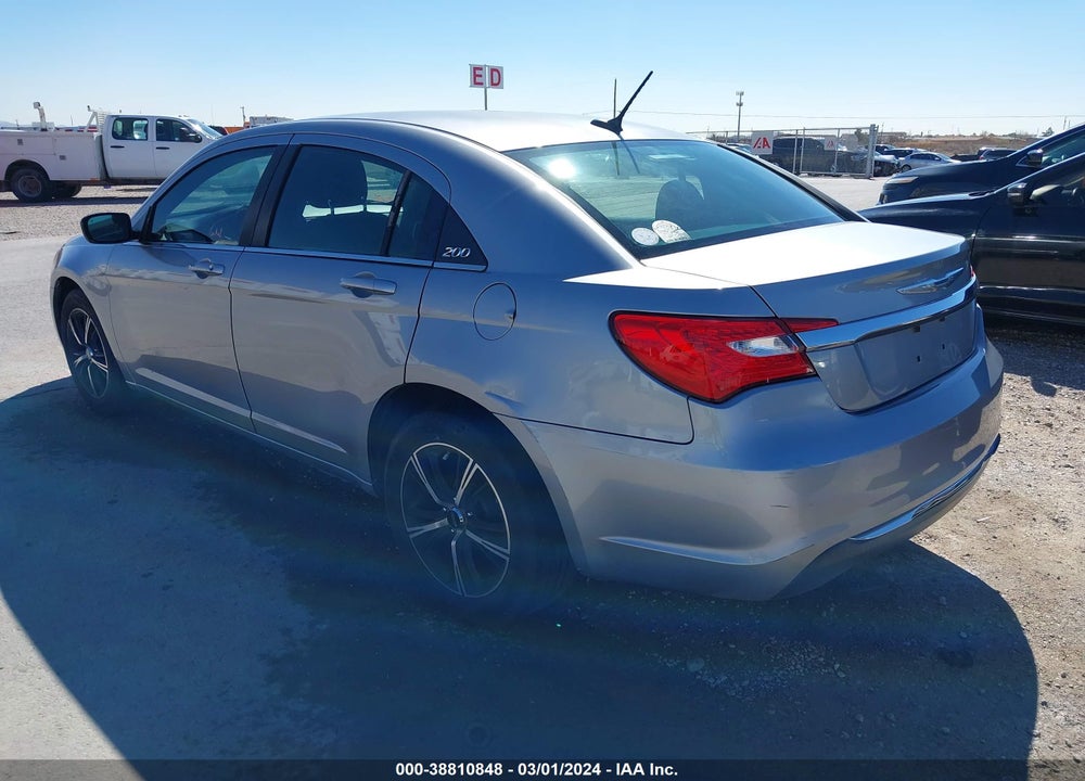 2013 CHRYSLER 200 TOURING VIN: 1C3CCBBB5DN575383
