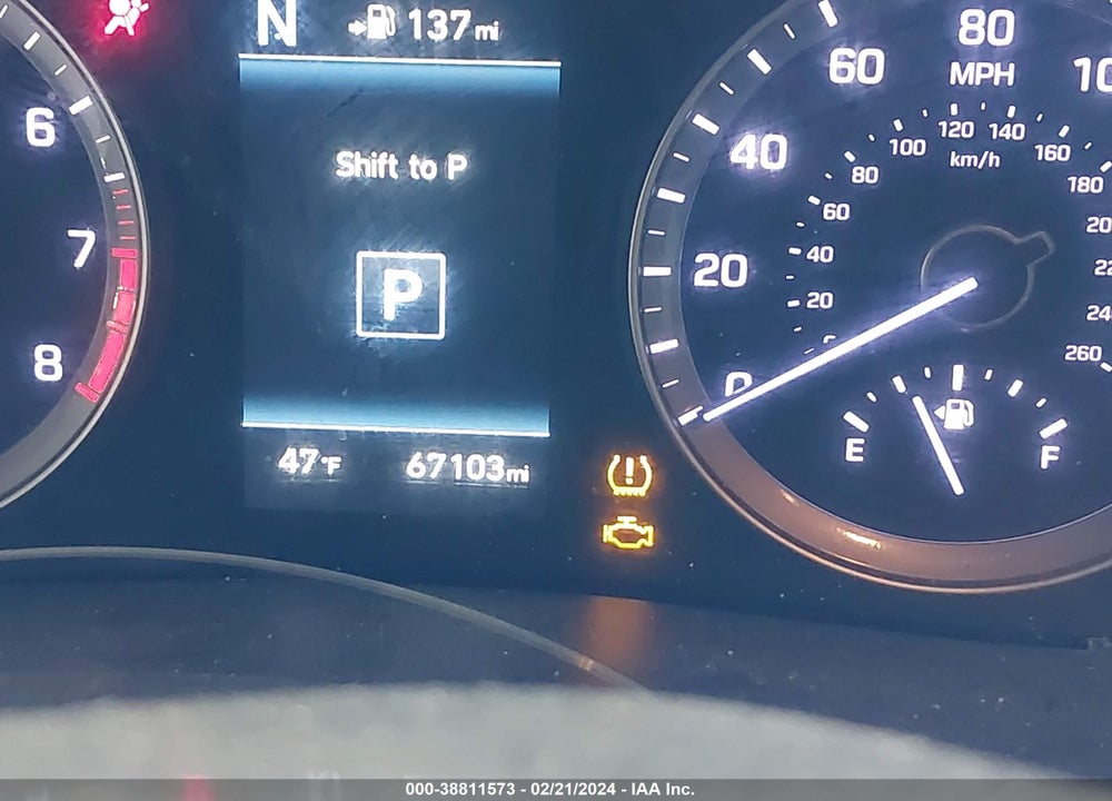 2019 HYUNDAI SONATA SEL VIN: 5NPE34AF0KH785147