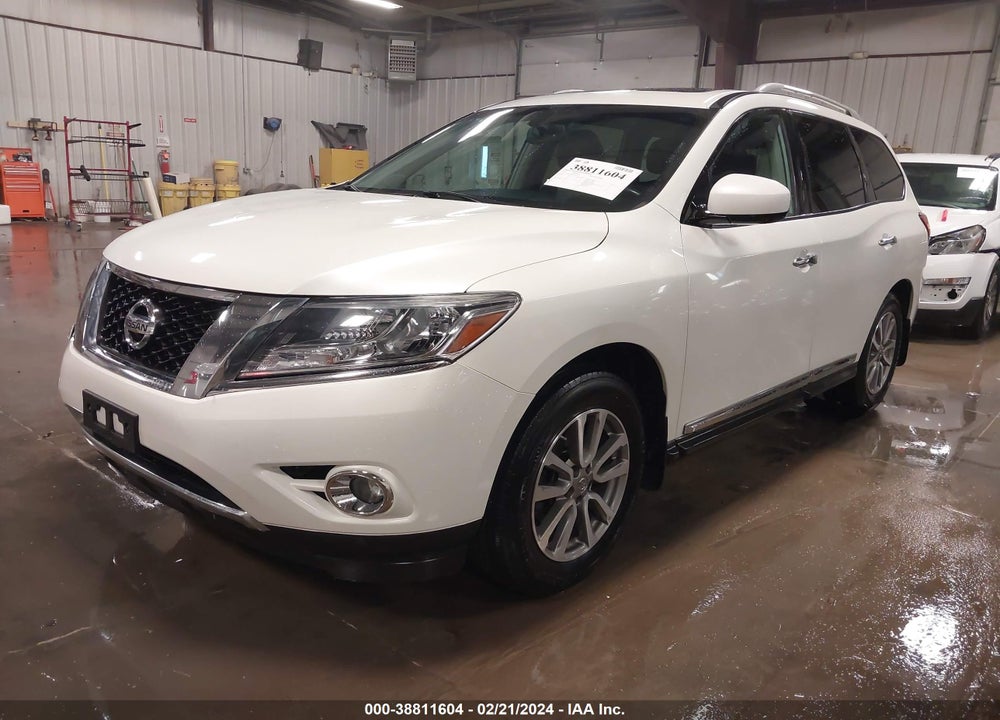 2016 NISSAN PATHFINDER SL VIN: 5N1AR2MM9GC625133