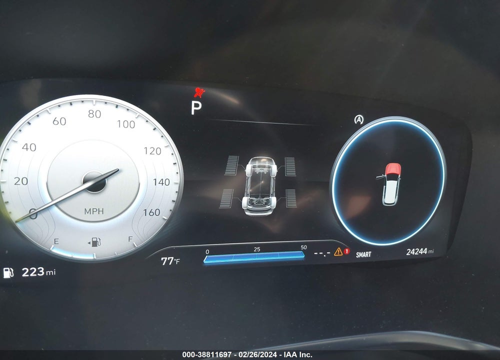 2023 HYUNDAI SANTA FE SEL VIN: 5NMS3DAJ9PH529309