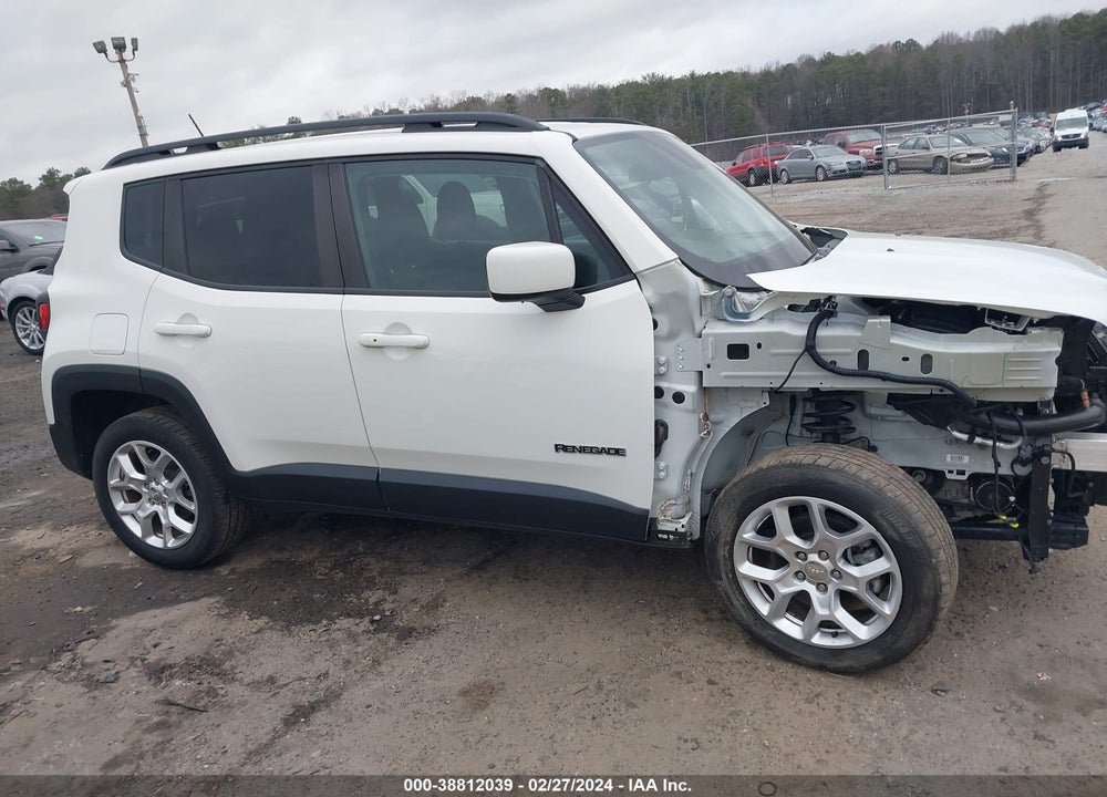 2017 JEEP RENEGADE LATITUDE 4X4 VIN: ZACCJBBB2HPG59269