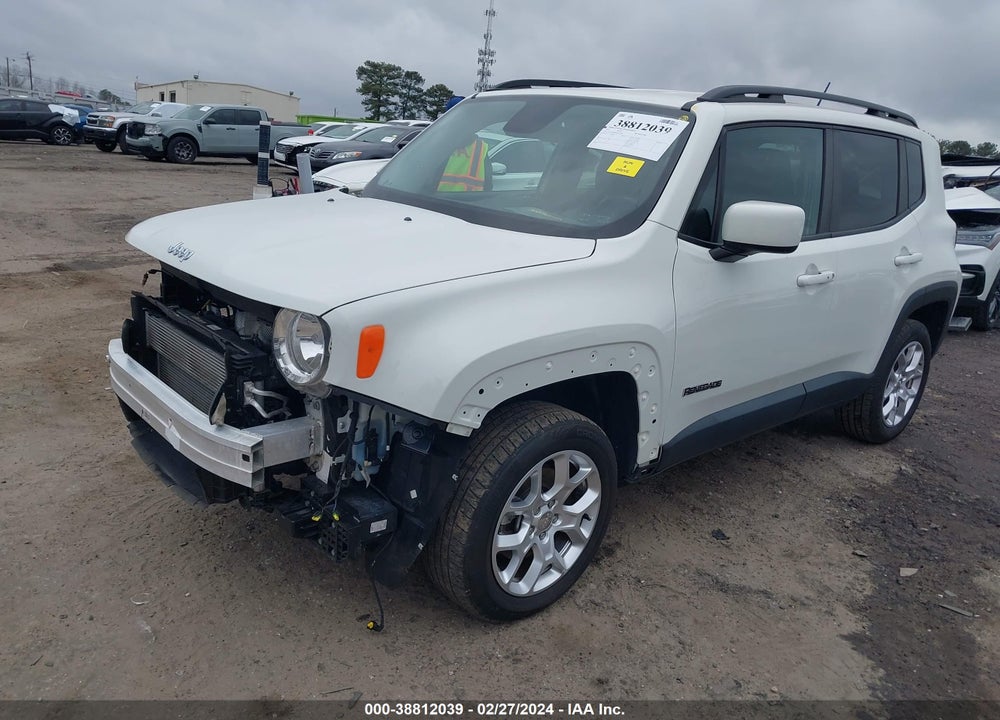 2017 JEEP RENEGADE LATITUDE 4X4 VIN: ZACCJBBB2HPG59269