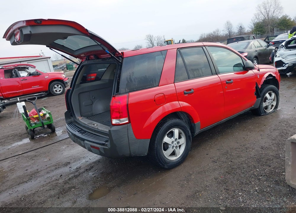 2005 SATURN VUE 4 CYL VIN: 5GZCZ23D25S800595