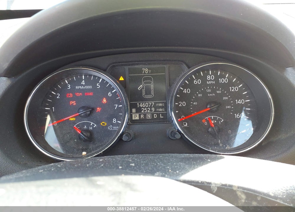 2013 NISSAN ROGUE SV W/SL PKG VIN: JN8AS5MV3DW622813