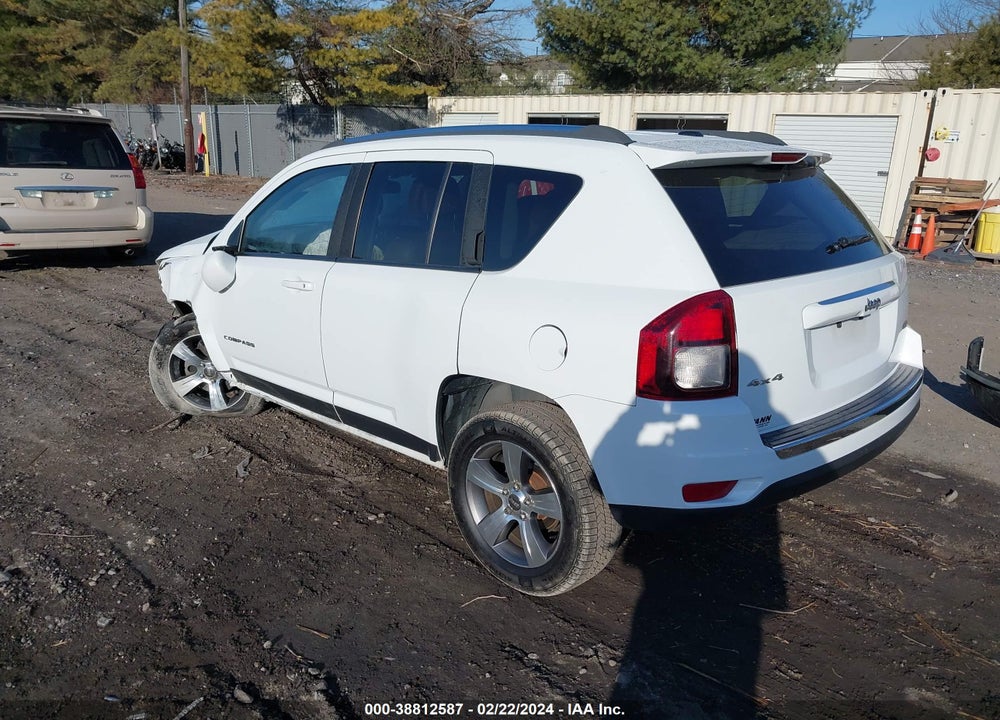 2016 JEEP COMPASS HIGH ALTITUDE EDITION VIN: 1C4NJDEB9GD708514