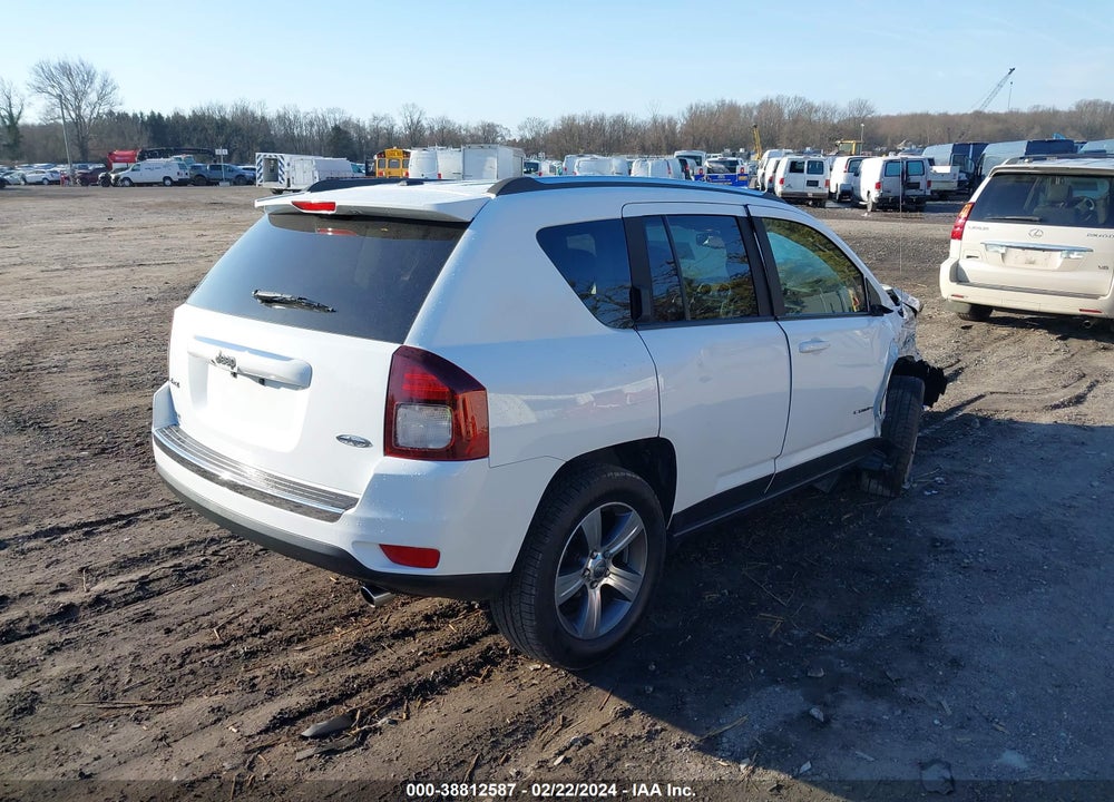 2016 JEEP COMPASS HIGH ALTITUDE EDITION VIN: 1C4NJDEB9GD708514
