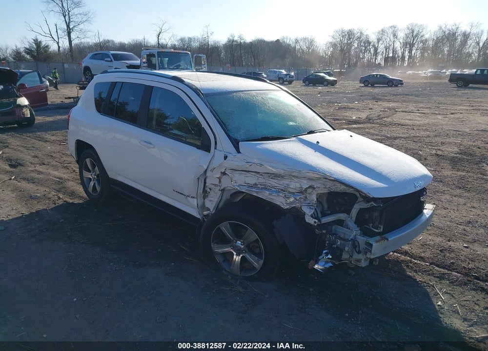 2016 JEEP COMPASS HIGH ALTITUDE EDITION VIN: 1C4NJDEB9GD708514