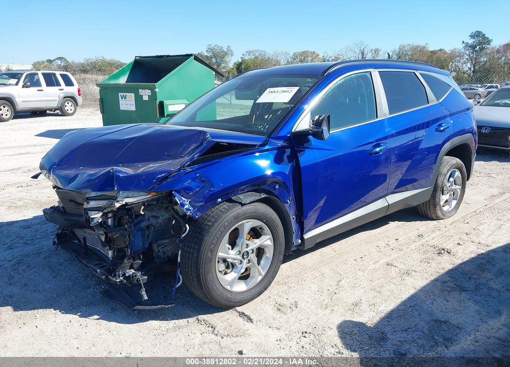 2022 HYUNDAI TUCSON SEL VIN: 5NMJB3AE2NH141220