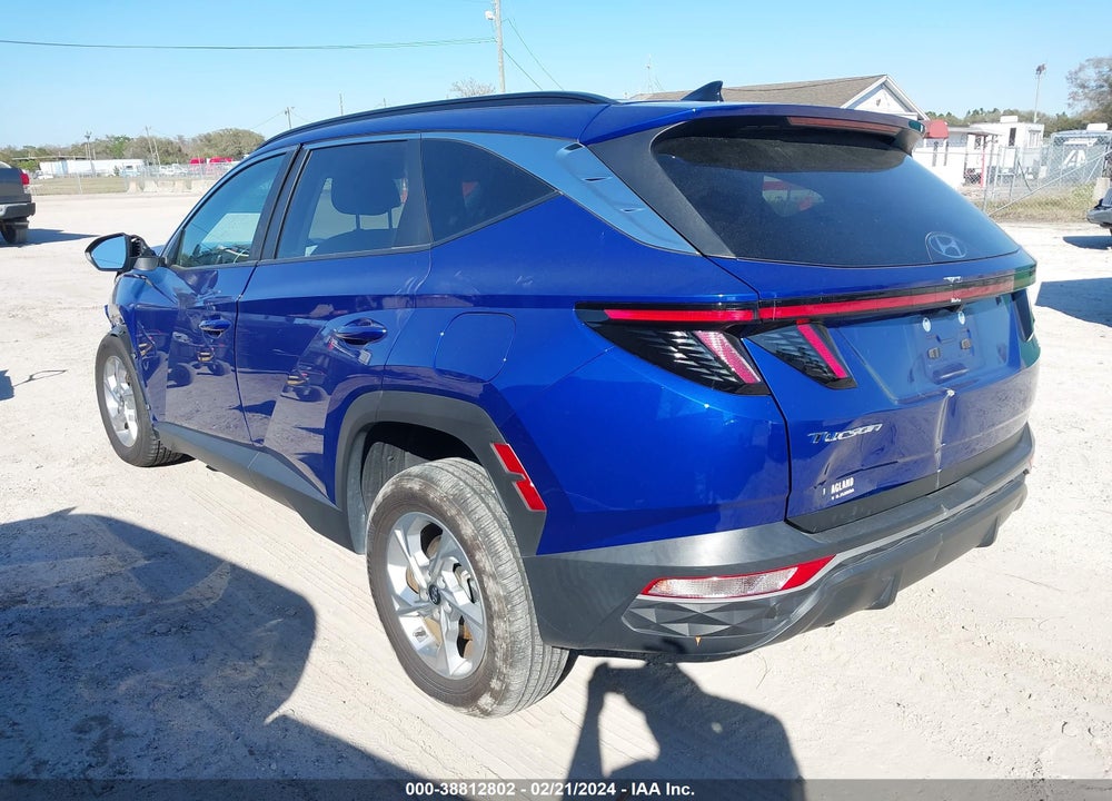 2022 HYUNDAI TUCSON SEL VIN: 5NMJB3AE2NH141220