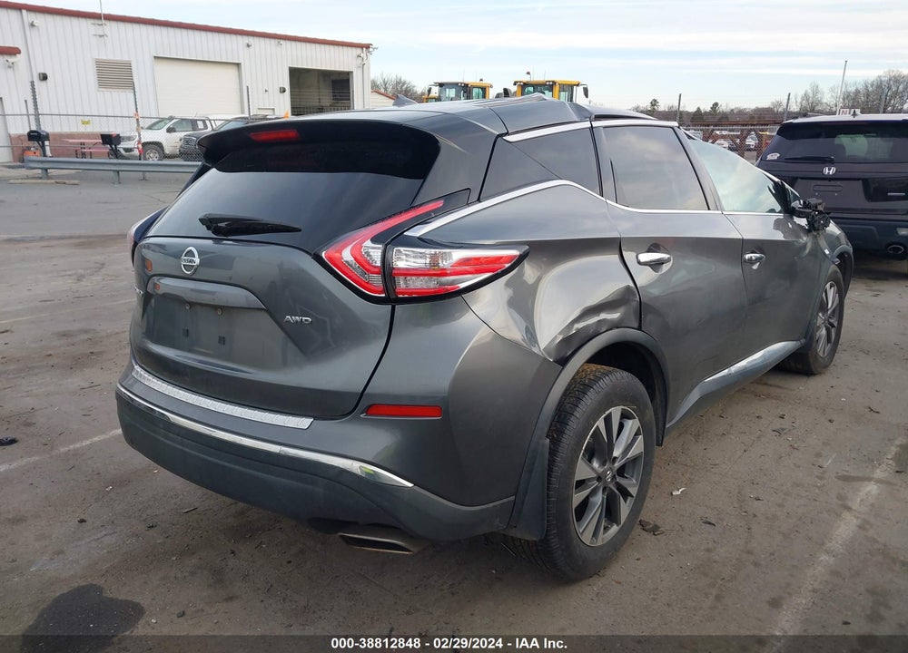 2015 NISSAN MURANO S VIN: 5N1AZ2MHXFN232926