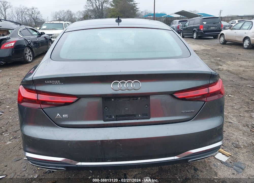 2021 AUDI A5 SPORTBACK PREMIUM 45 TFSI QUATTRO S TRONIC VIN: WAUDACF5XMA043972