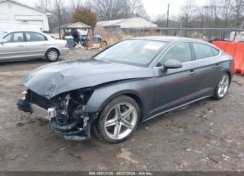2021 AUDI A5 SPORTBACK PREMIUM 45 TFSI QUATTRO S TRONIC VIN: WAUDACF5XMA043972