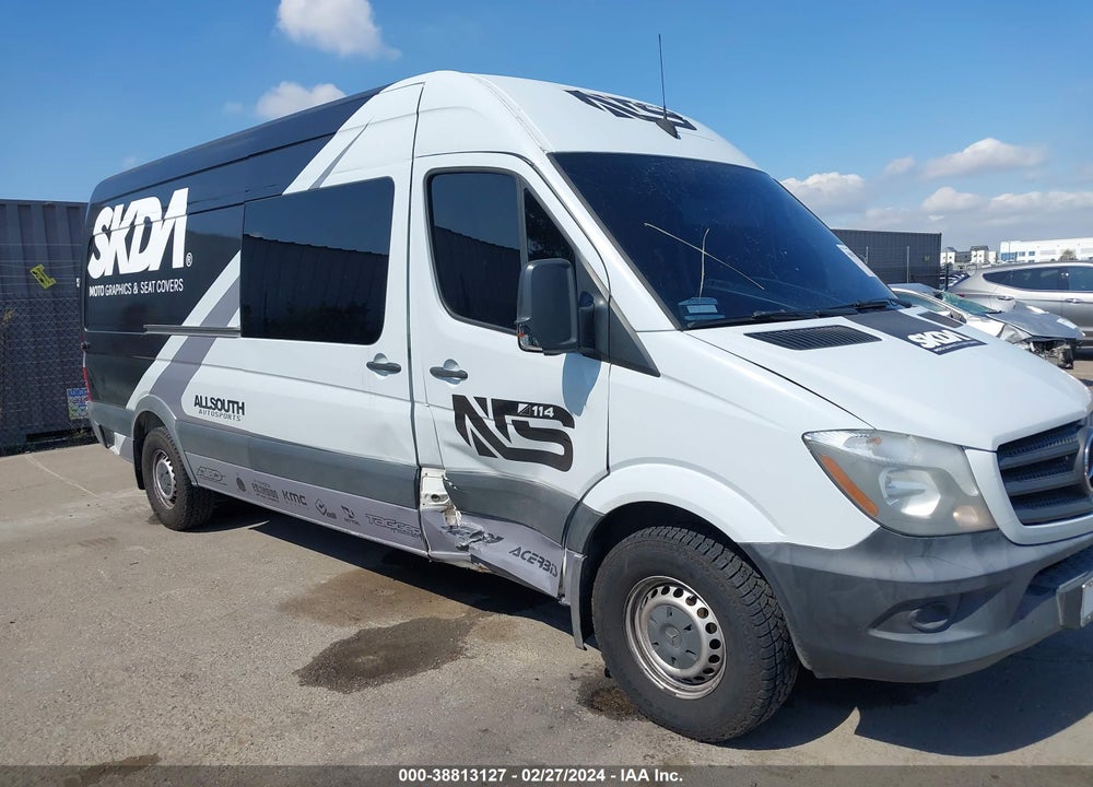 2016 MERCEDES-BENZ SPRINTER 2500 HIGH ROOF/HIGH ROOF VIN: 8BTPE8DD1GE121010