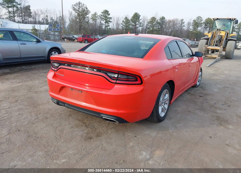 2020 DODGE CHARGER SXT RWD VIN: 2C3CDXBGXLH204183