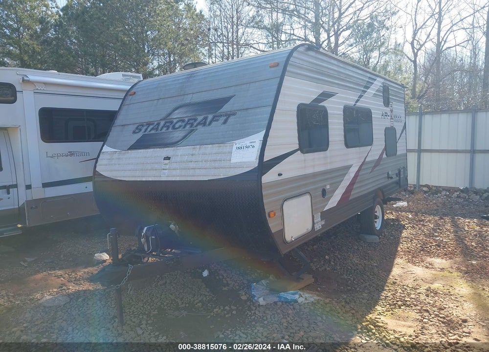 2015 STARCRAFT TRAVEL TRAILER VIN: 1SABS0AK7F28CG104