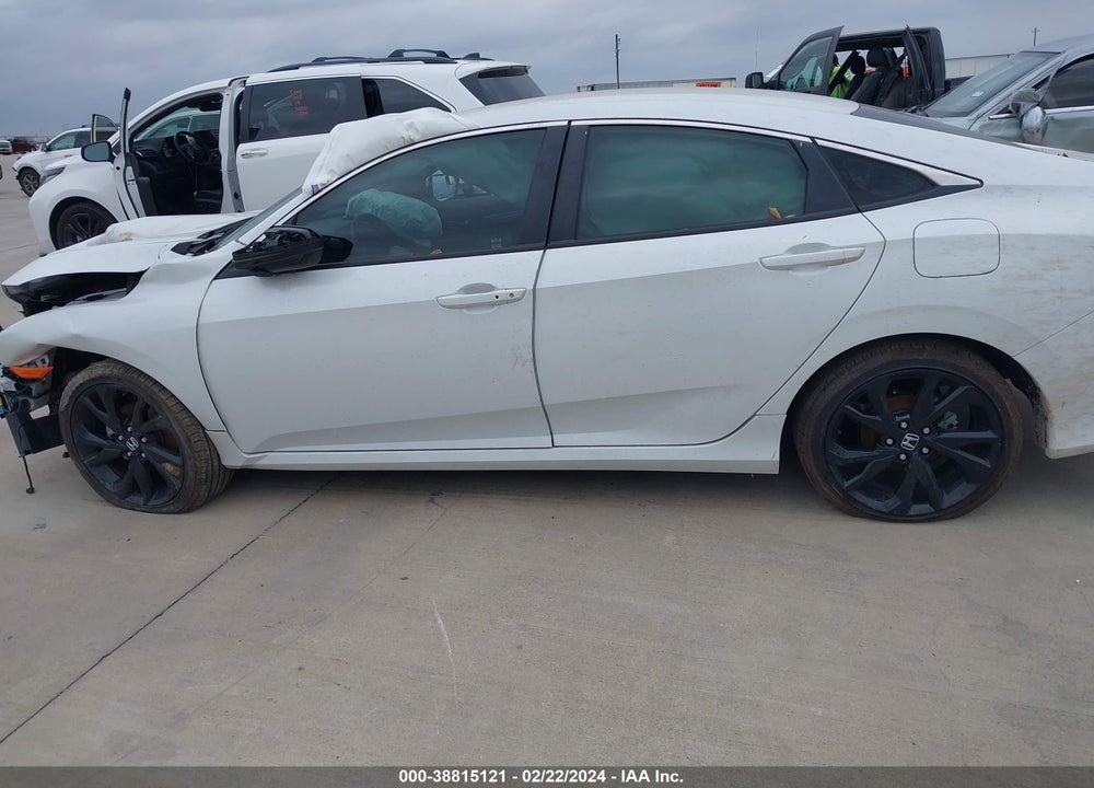 2021 HONDA CIVIC SPORT VIN: 2HGFC2F81MH548988