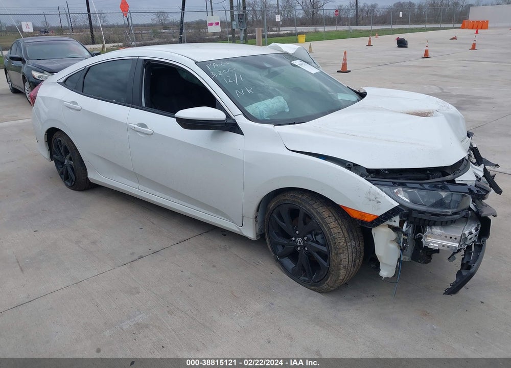 2021 HONDA CIVIC SPORT VIN: 2HGFC2F81MH548988