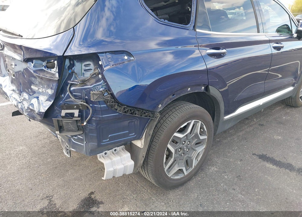 2022 HYUNDAI SANTA FE LIMITED VIN: 5NMS4DAL1NH403831