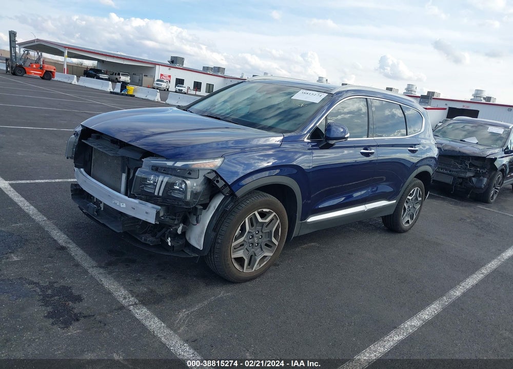2022 HYUNDAI SANTA FE LIMITED VIN: 5NMS4DAL1NH403831