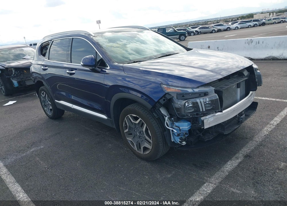 2022 HYUNDAI SANTA FE LIMITED VIN: 5NMS4DAL1NH403831