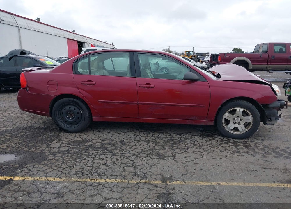 2004 CHEVROLET MALIBU VIN: 1G1ZU54814F210451