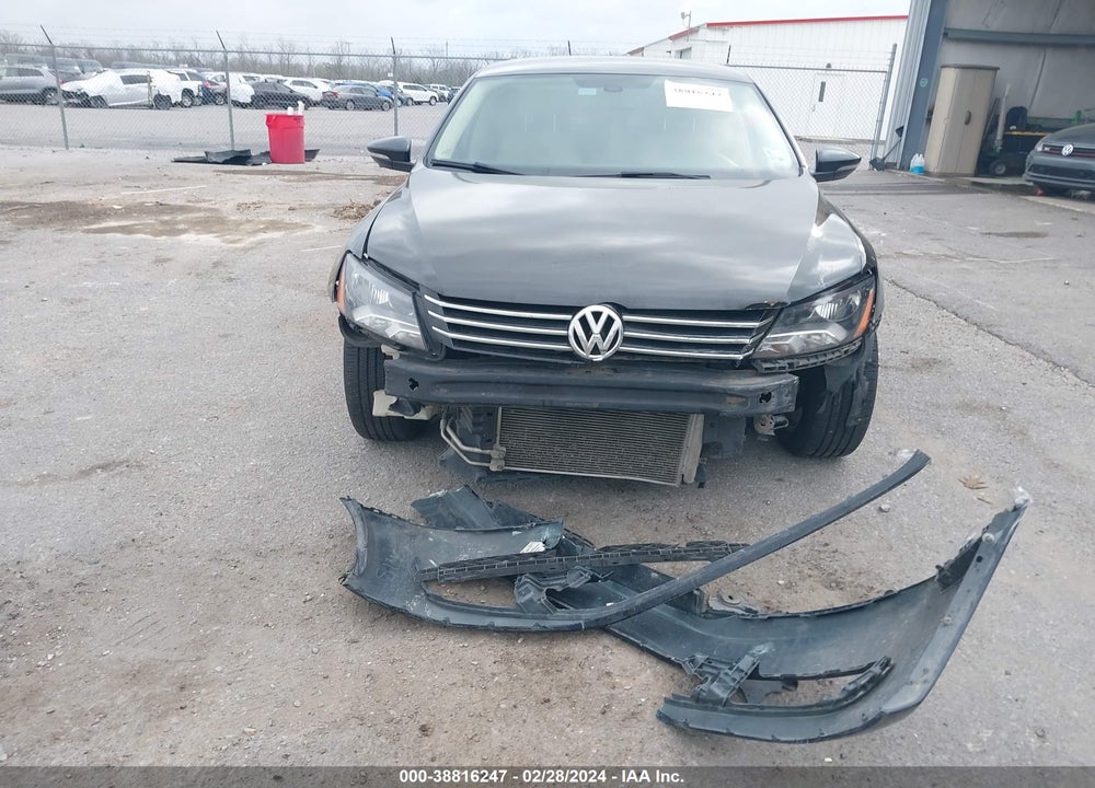 2012 VOLKSWAGEN PASSAT 2.5L SE VIN: 1VWBH7A39CC086721