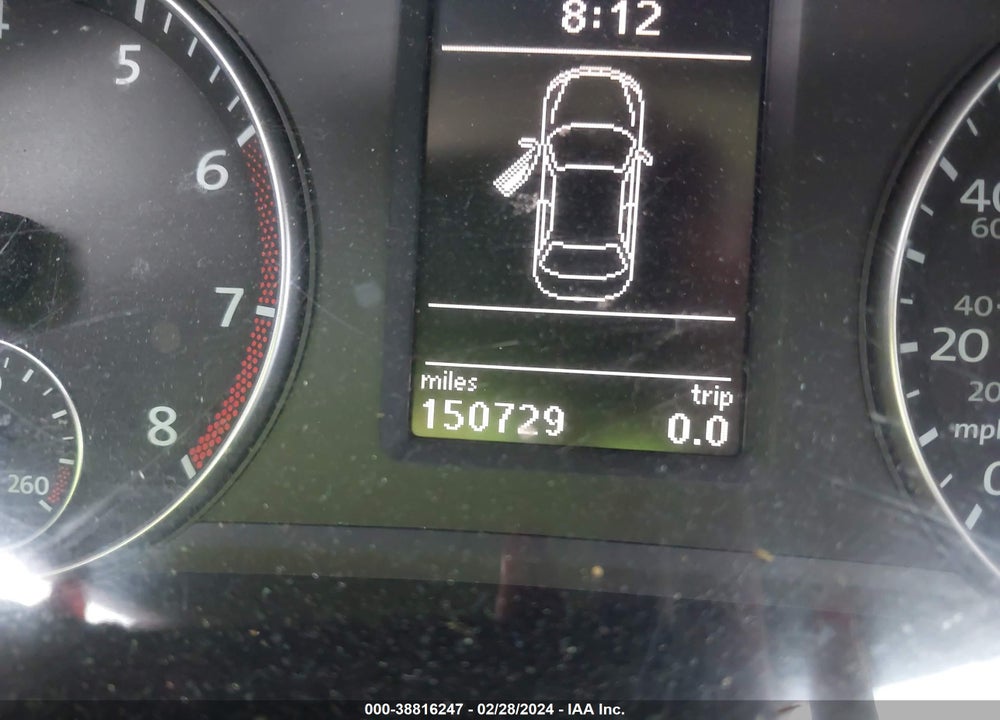 2012 VOLKSWAGEN PASSAT 2.5L SE VIN: 1VWBH7A39CC086721