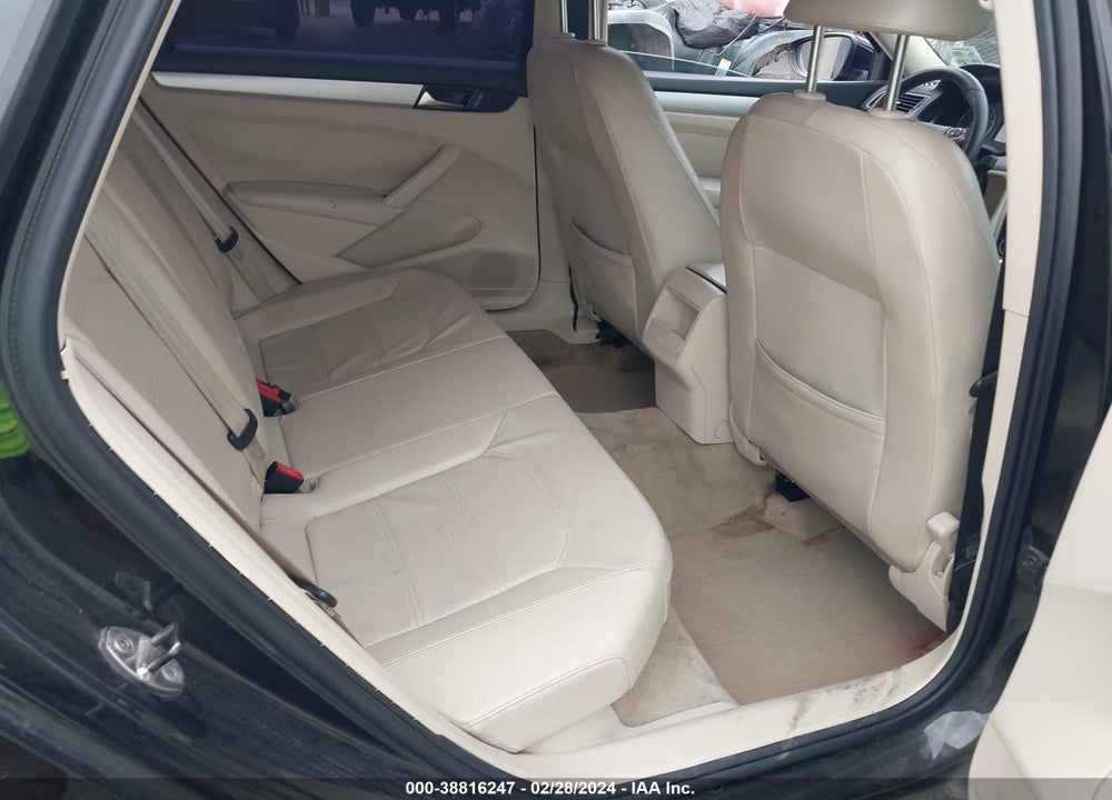 2012 VOLKSWAGEN PASSAT 2.5L SE VIN: 1VWBH7A39CC086721
