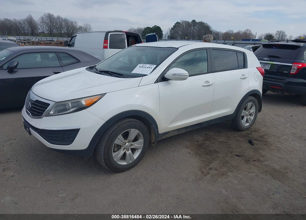 2013 KIA SPORTAGE LX VIN: KNDPB3A21D7469380