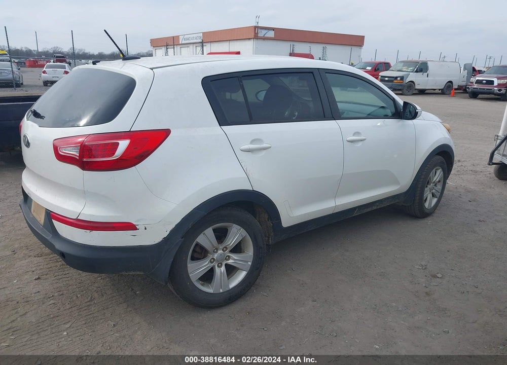 2013 KIA SPORTAGE LX VIN: KNDPB3A21D7469380