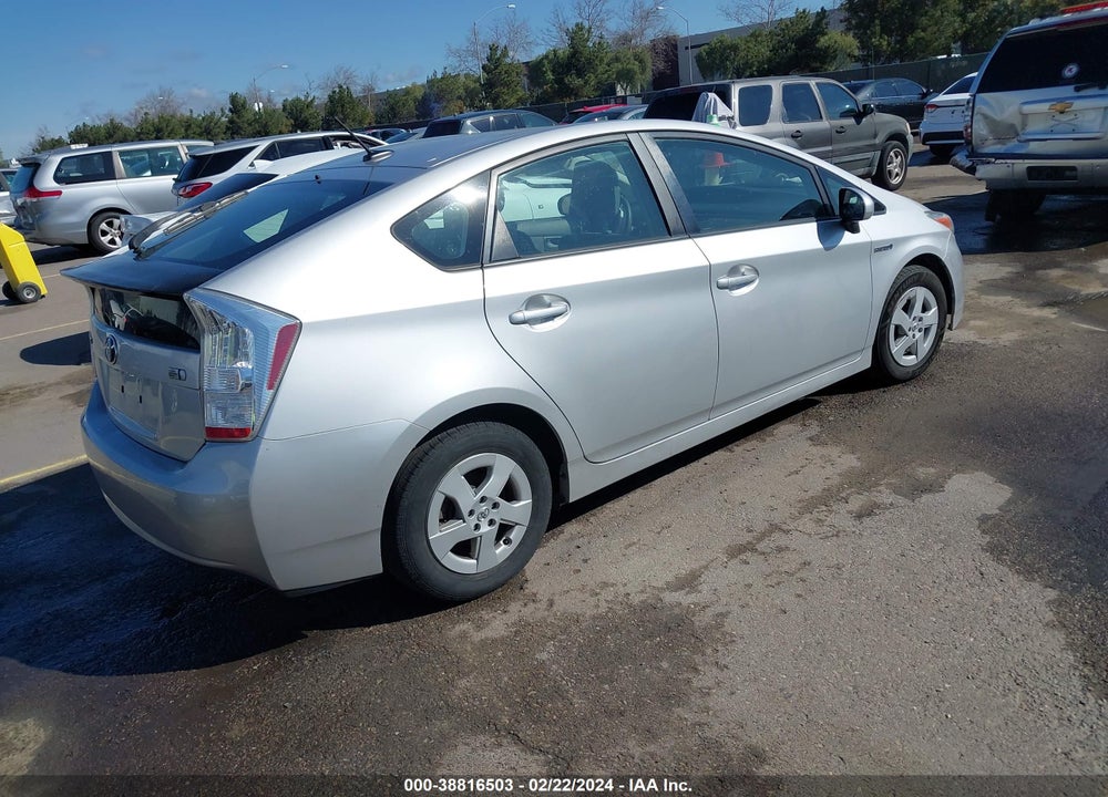 2011 TOYOTA PRIUS VIN: JTDKN3DU5B1405549