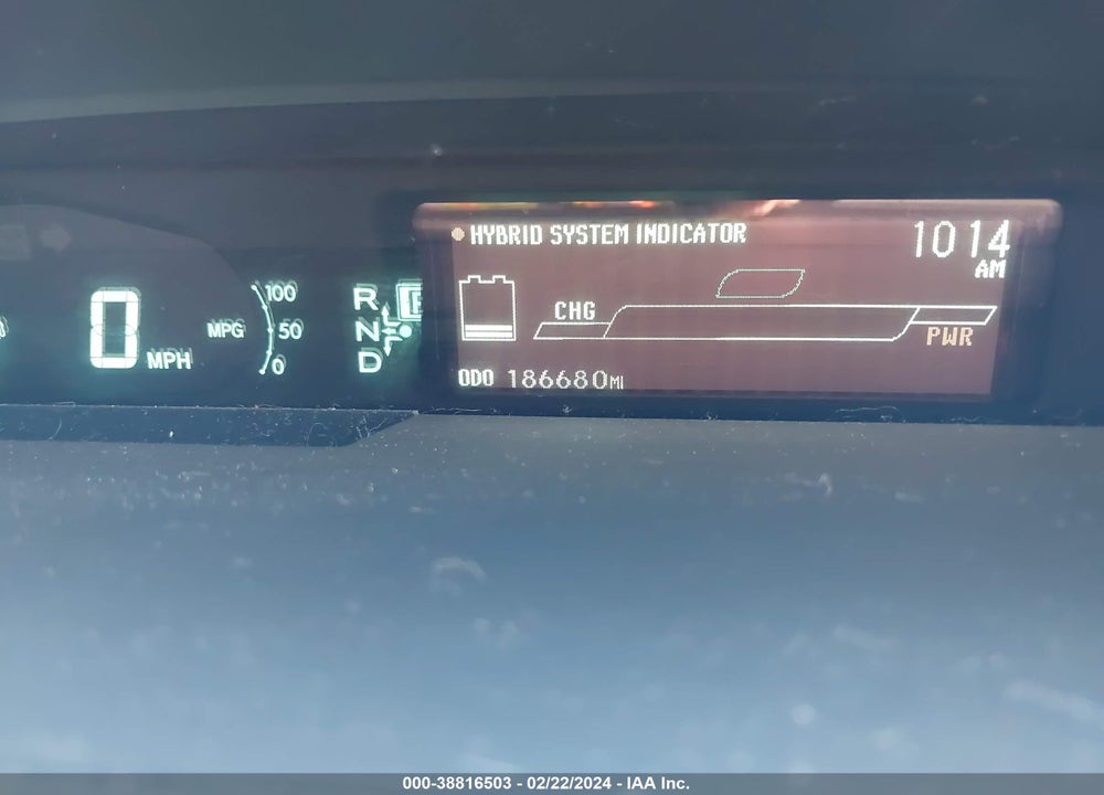 2011 TOYOTA PRIUS VIN: JTDKN3DU5B1405549