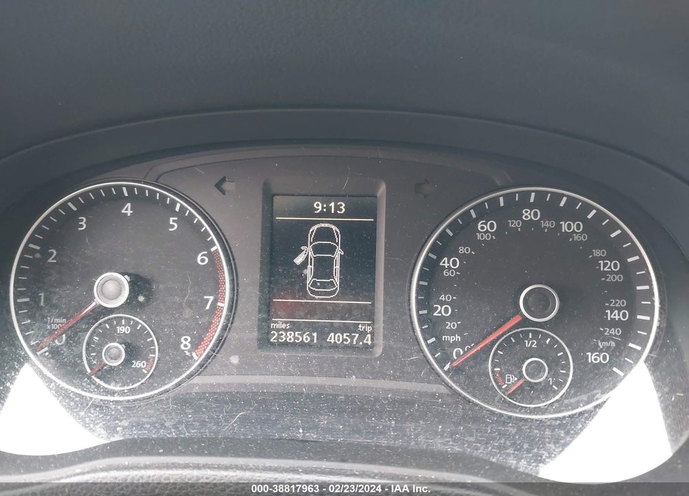 2012 VOLKSWAGEN PASSAT 2.5L SE VIN: 1VWBP7A30CC022215