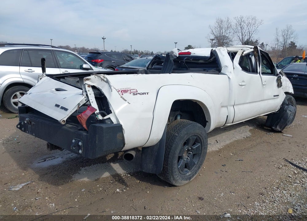 2008 TOYOTA TACOMA BASE V6 VIN: 5TEMU52N08Z551276